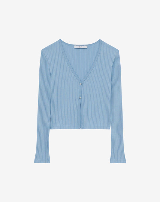 IRO SILAS Ribbed Cardigan
