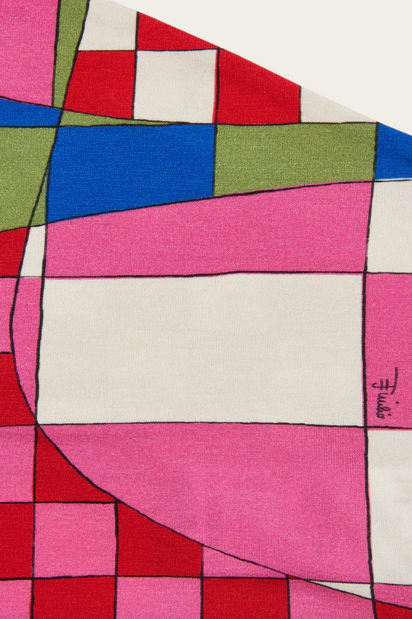 EMILIO PUCCI JUNIOR Giardino-Print Top