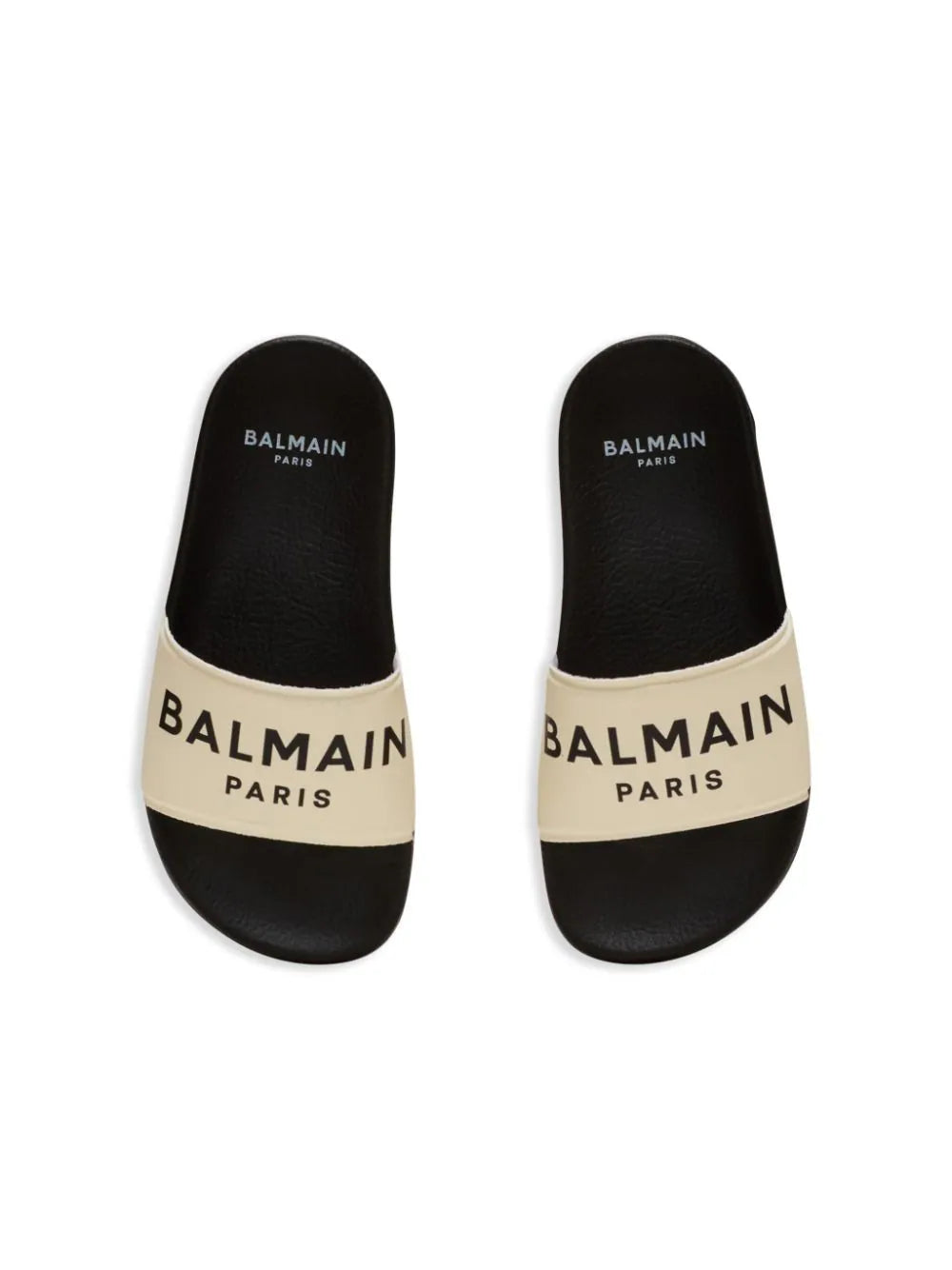 BALMAIN KIDS Logo-print Flat Slides
