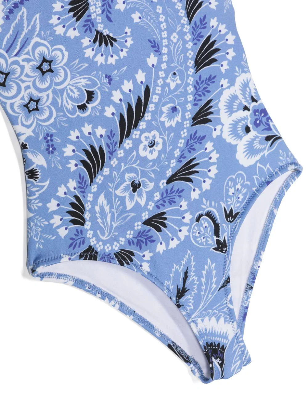 ETRO KIDS Paisley-print Criss-cross Swimsuit