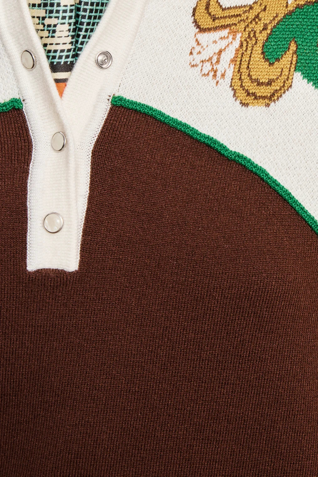 LASSO KNIT POLO CHOCOLATE