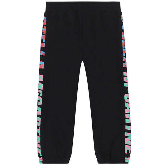 Black Logo Joggers
