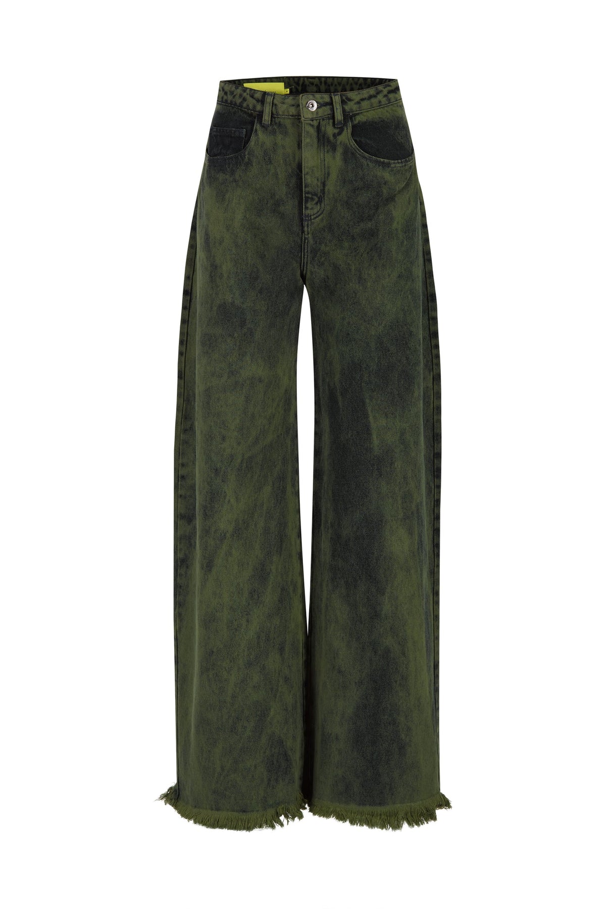 KHAKI OVERDYE DENIM BOYFRIEND