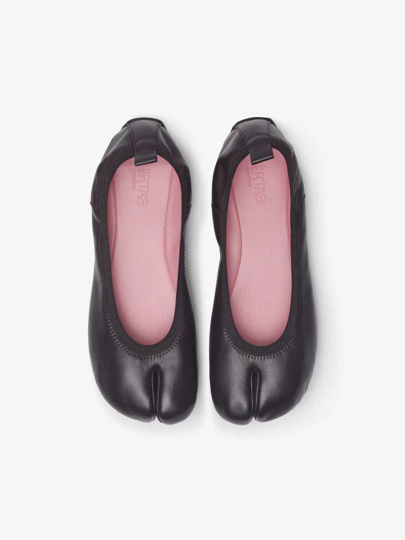 CHOCOLATE BROWN LIBERTAS BAREFOOT  BALLERINA