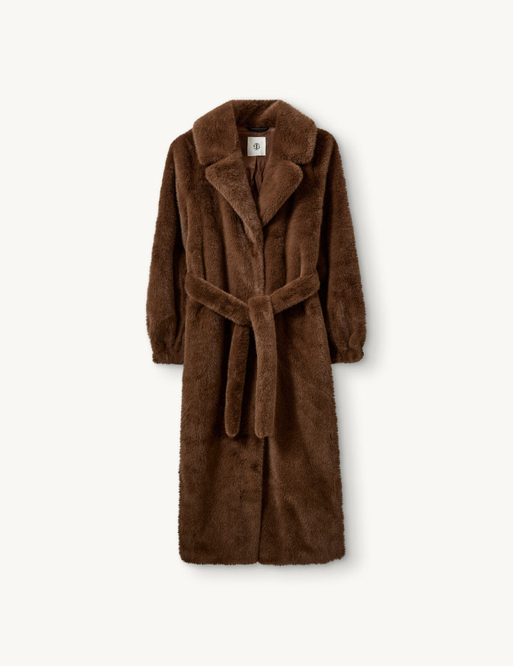 BIANCHI LONG BROWN COAT