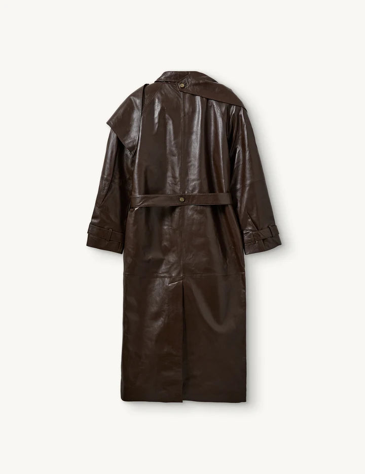 SOHO TRENCH CHOCOLATE