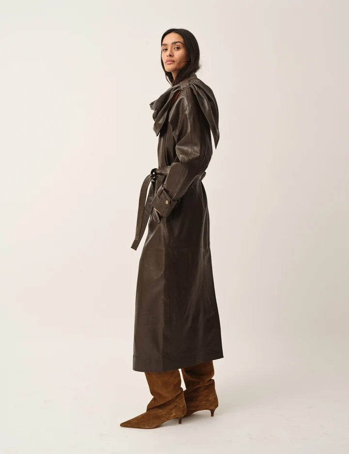 SOHO TRENCH CHOCOLATE