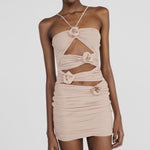 COARI  CUT OUT MINI DRESS
