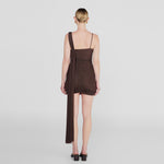 HILVAN MINI DRESS IN WOOD