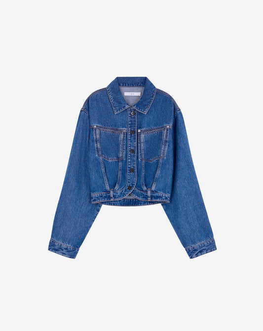 FLUID DENIM JACKET