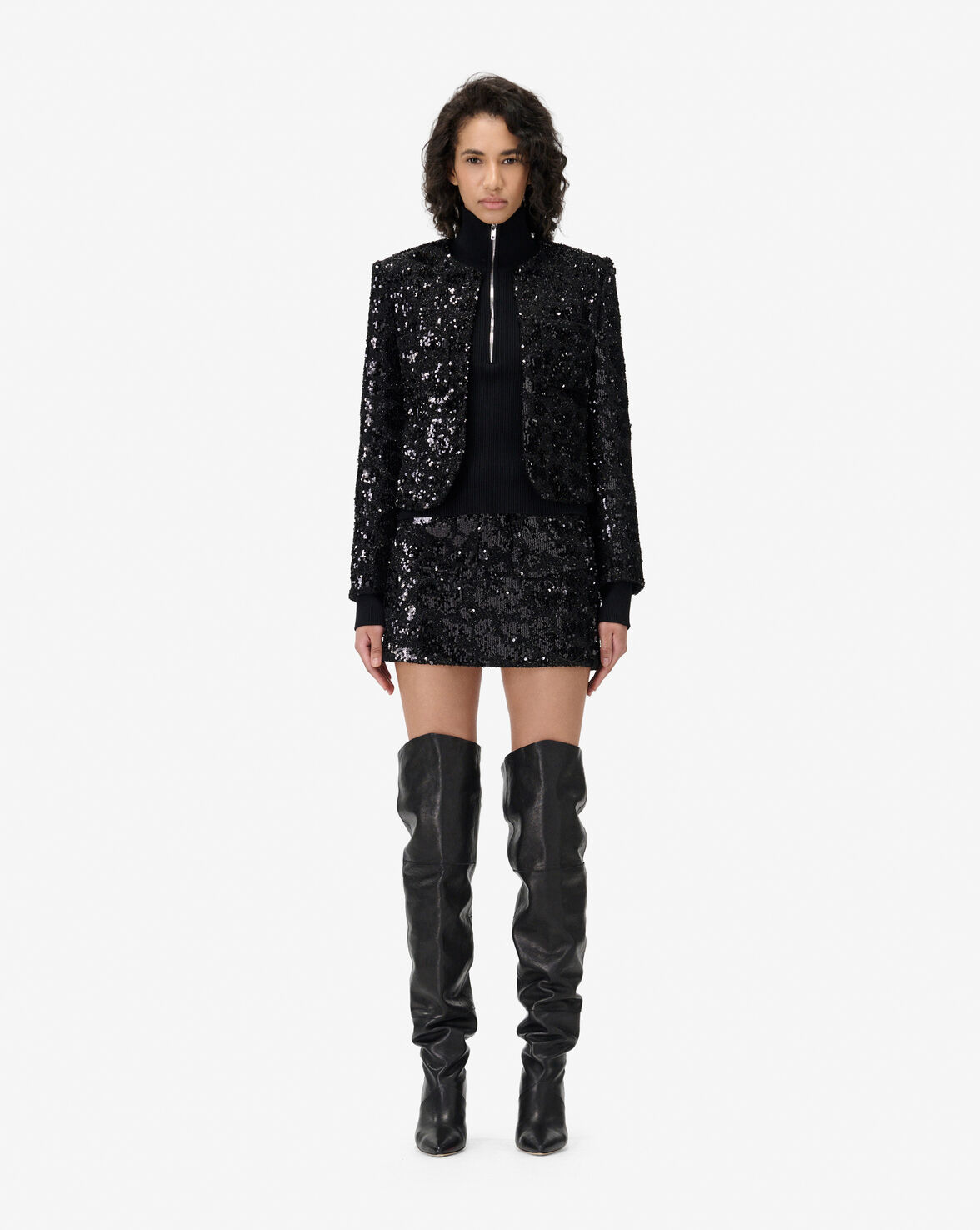 SEQUINS JACKET