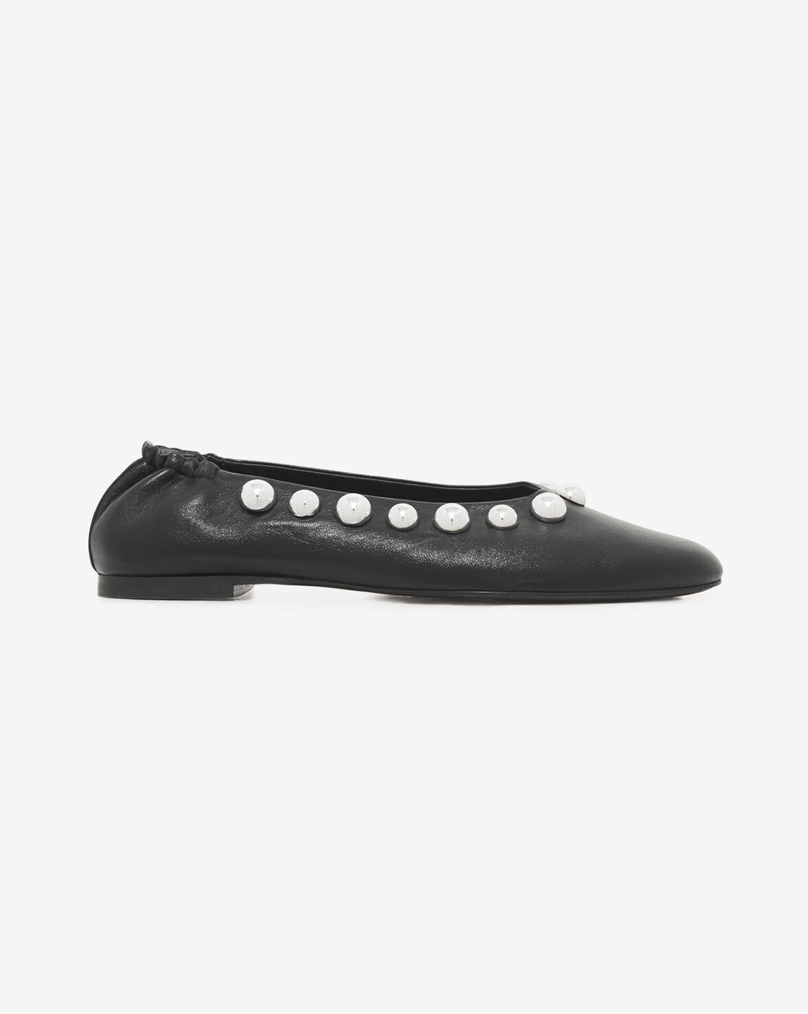 STUDDED BALLET FLATS