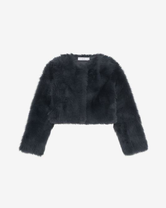 SHEARLING SHORT JACKET