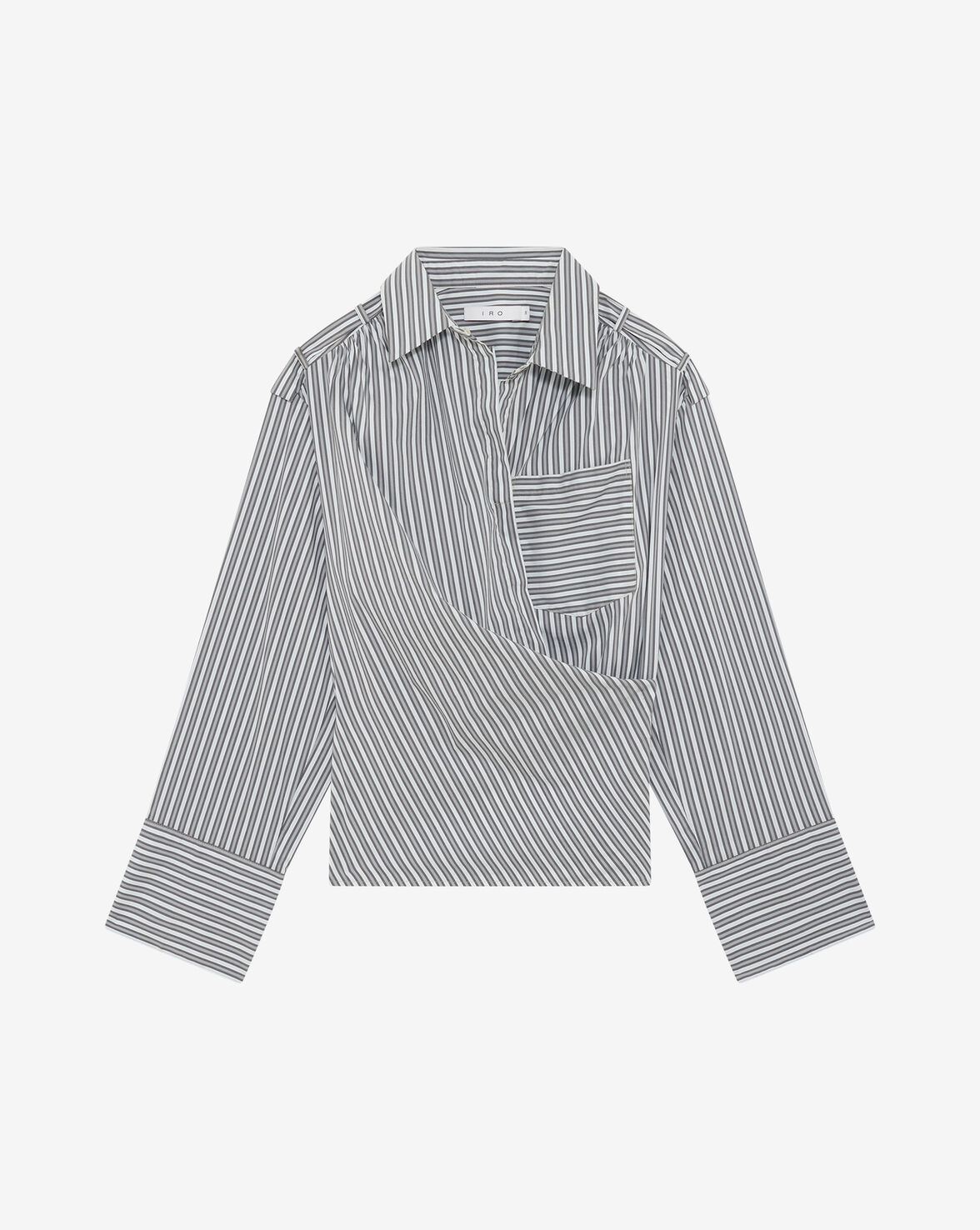 UNSTRUCTURED STRIPED SHIRT