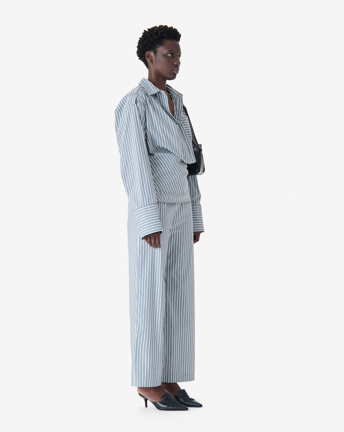 UNSTRUCTURED STRIPED SHIRT