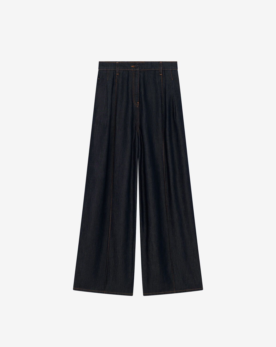 WIDE LEG DENIM PANTS