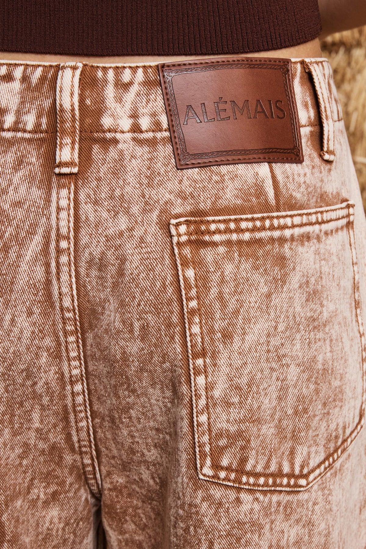 SPUR DENIM CROPPED JEAN