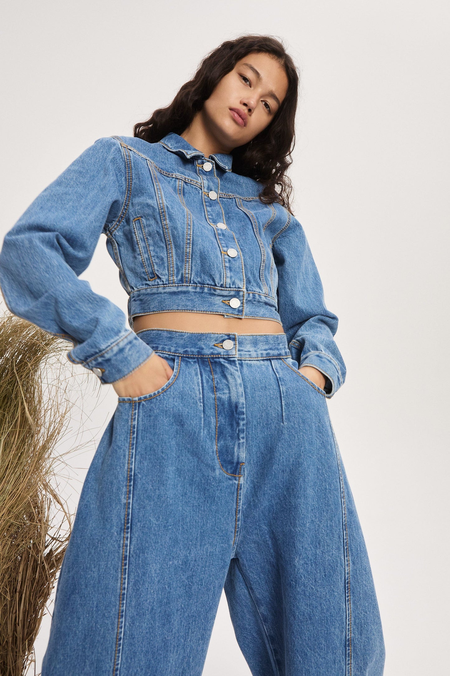 STEPHI COCOON DENIM JEANS